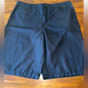 Hurley Blue Casual Cotton Shorts